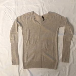v-neck cashmere sweater